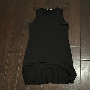 Michael Kors Black Sleeveless Midi Dress
